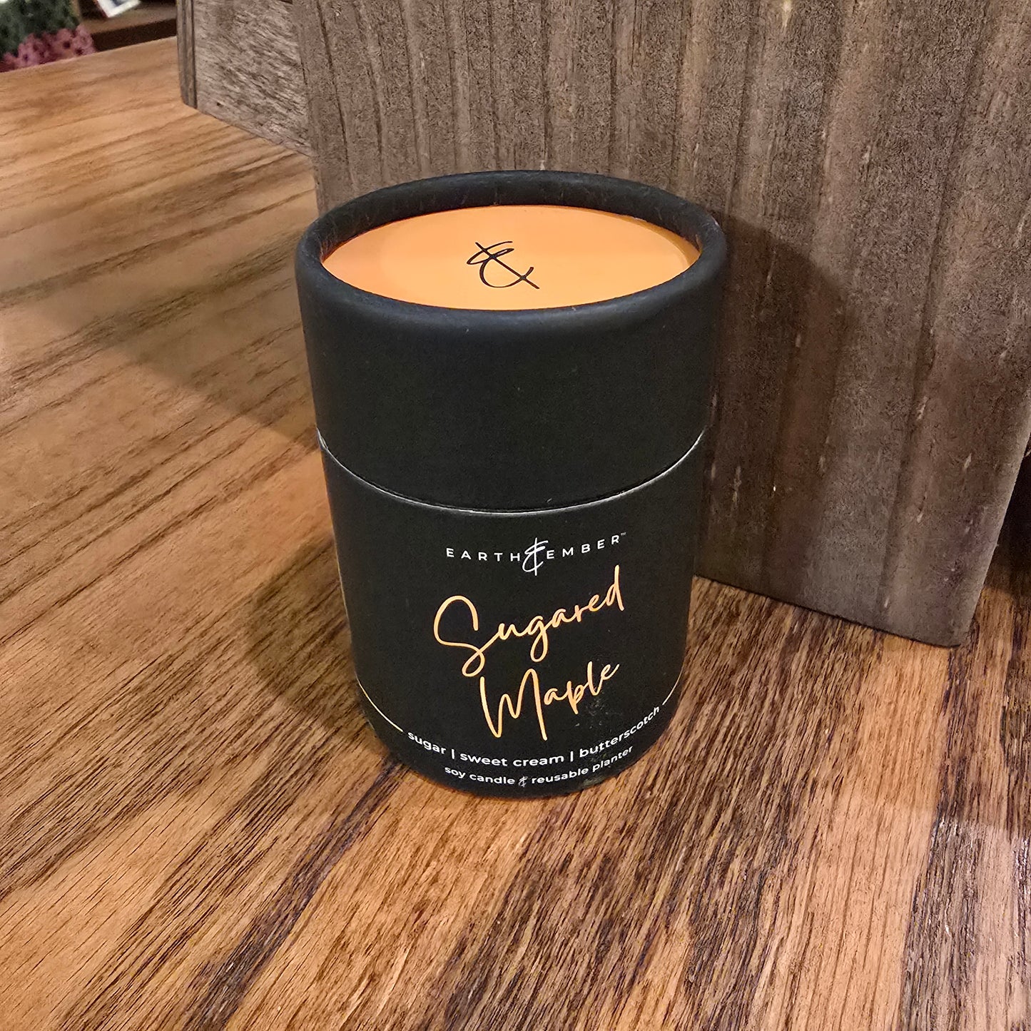 Earth & Ember Candle Sugared Maple