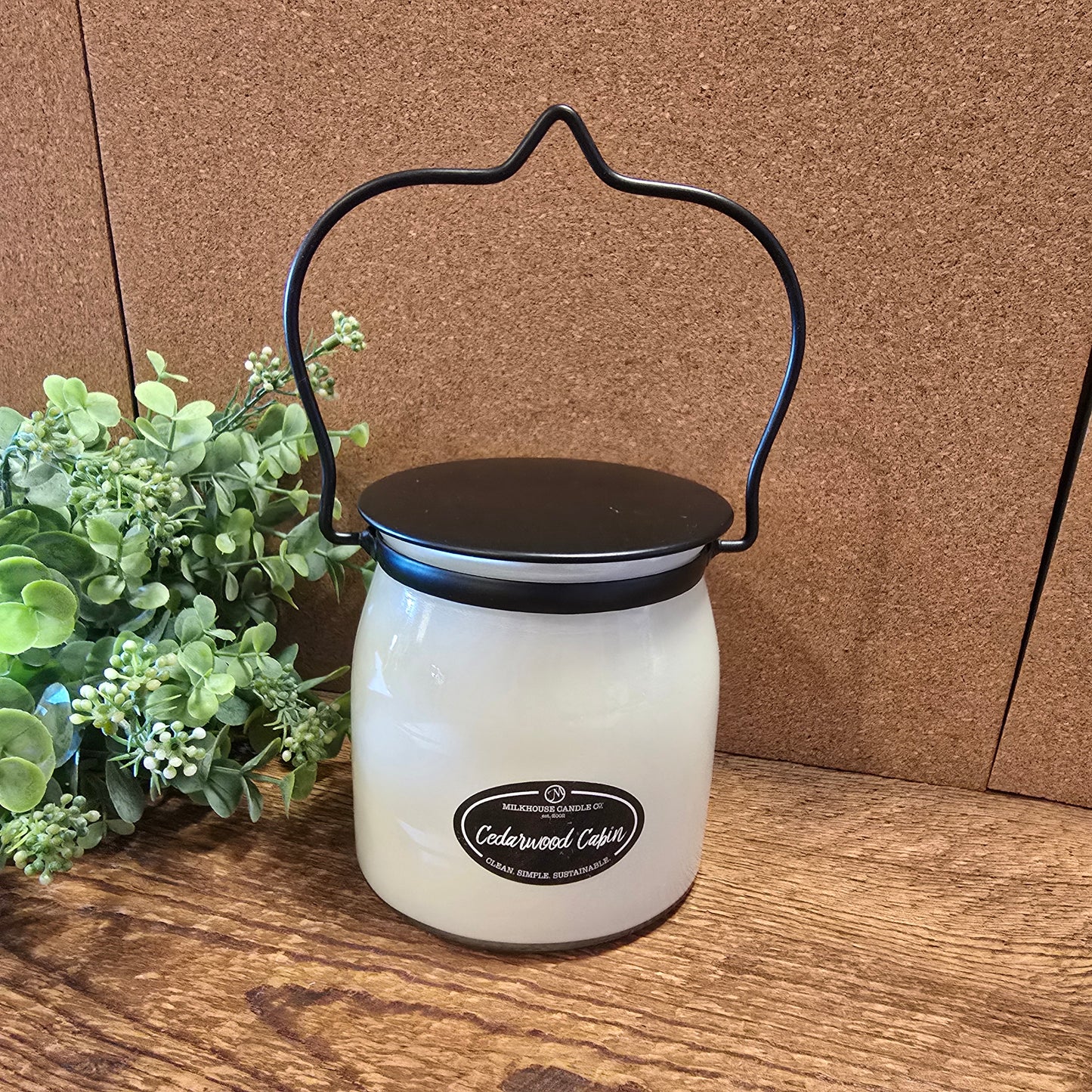 Cedarwood Cabin Butter Jar Candle