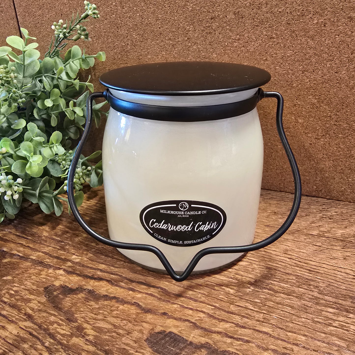 Cedarwood Cabin Butter Jar Candle