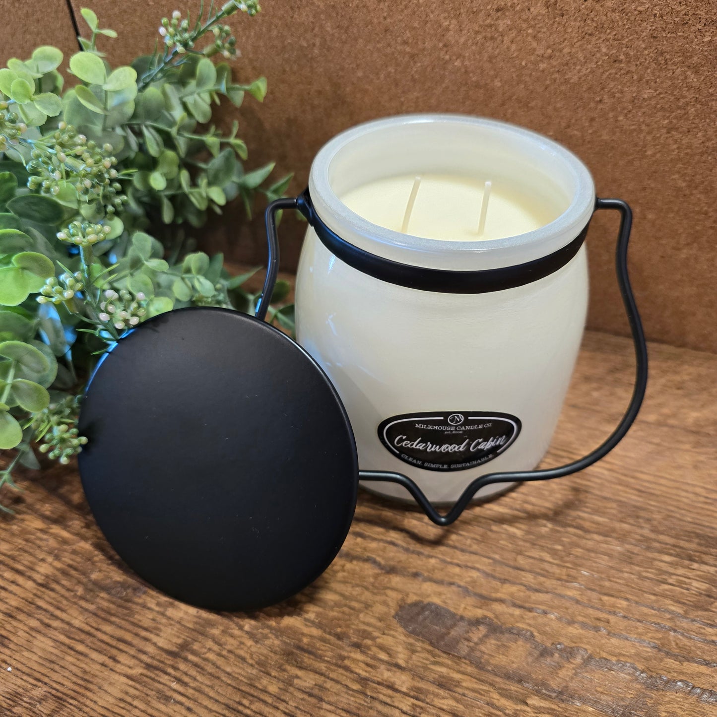 Cedarwood Cabin Butter Jar Candle