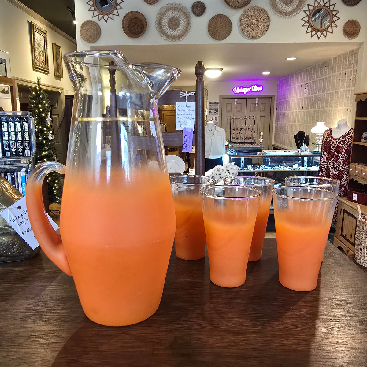 Blendo Glass Juice Set