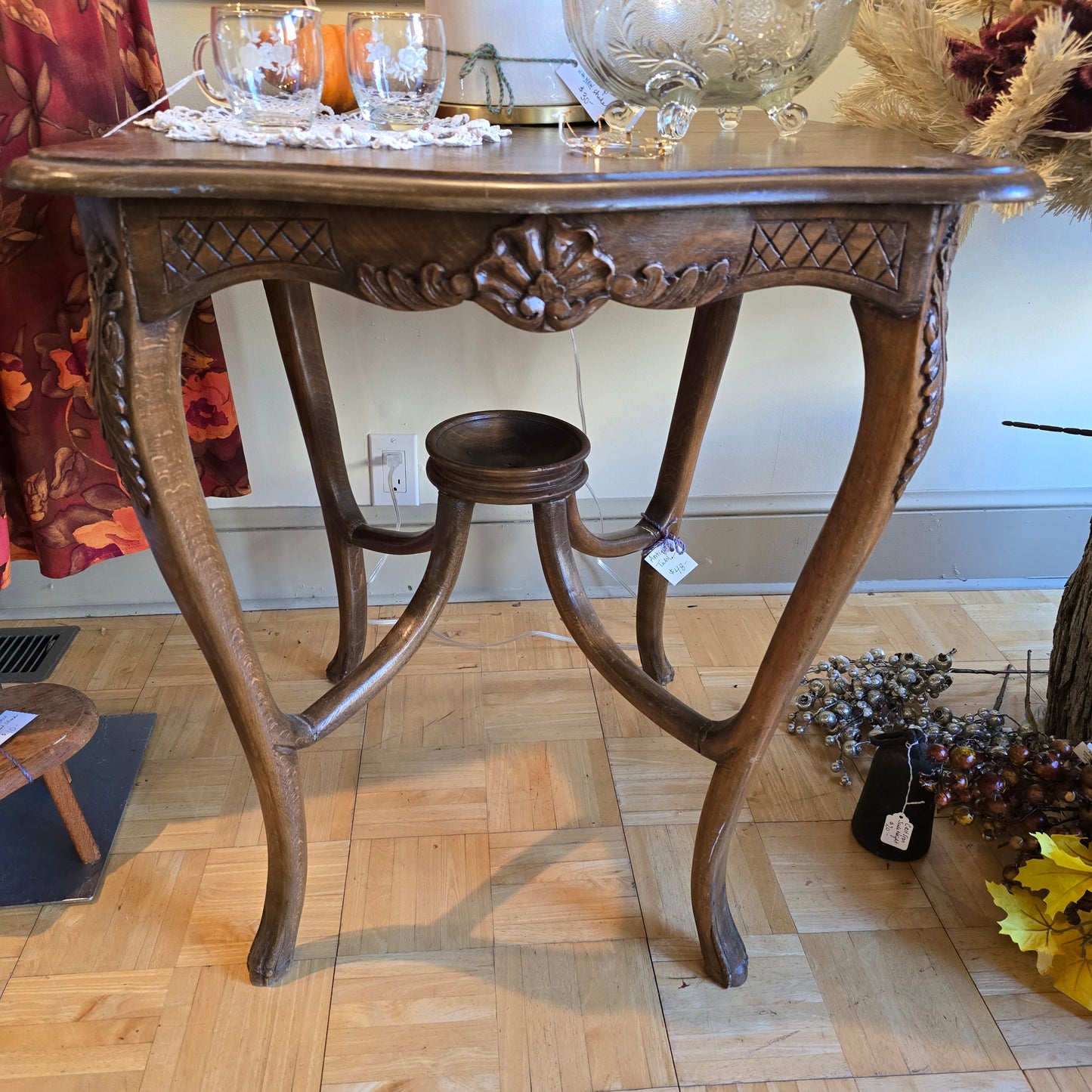 Antique Lamp Table