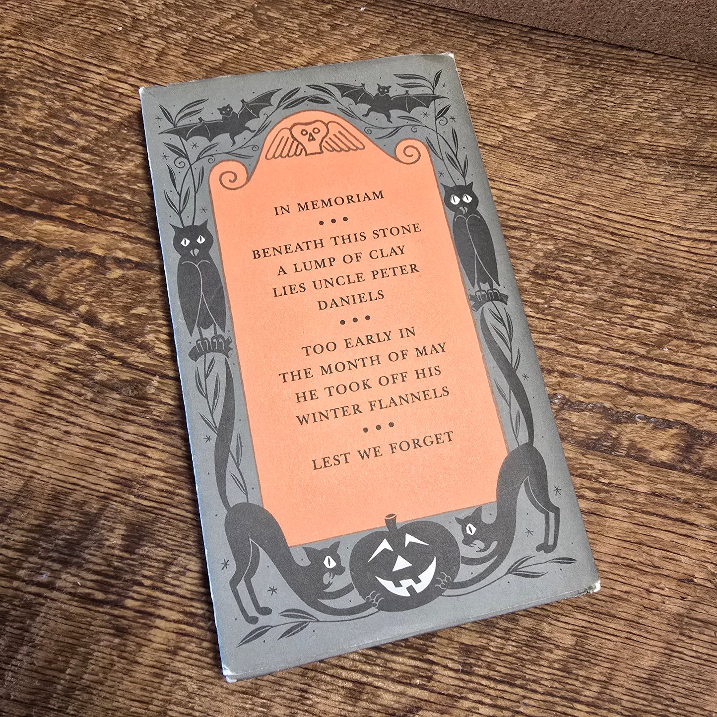 Comic Epitaphs 1957