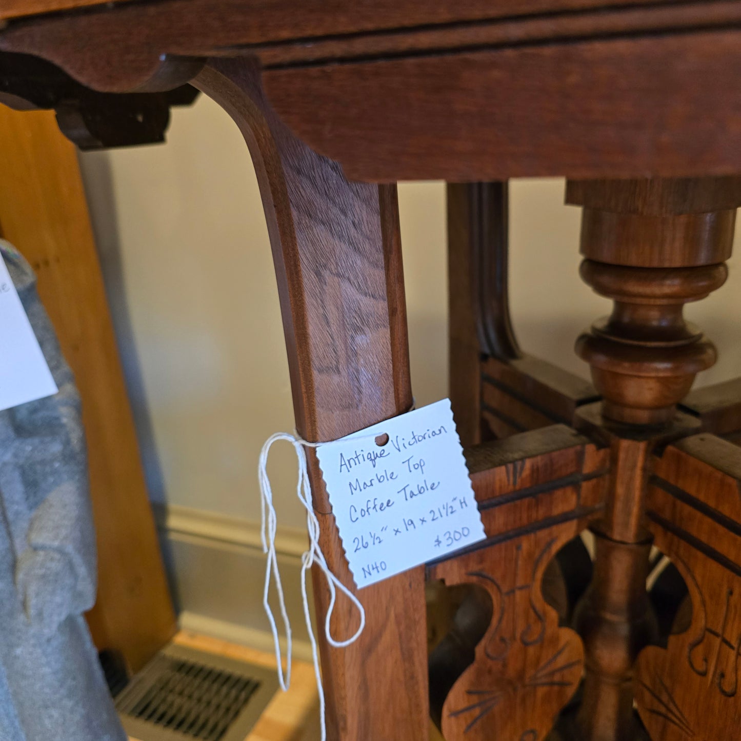 Marble Top Table #40