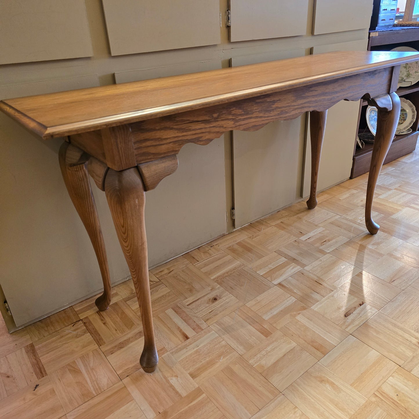Oak Hall Table