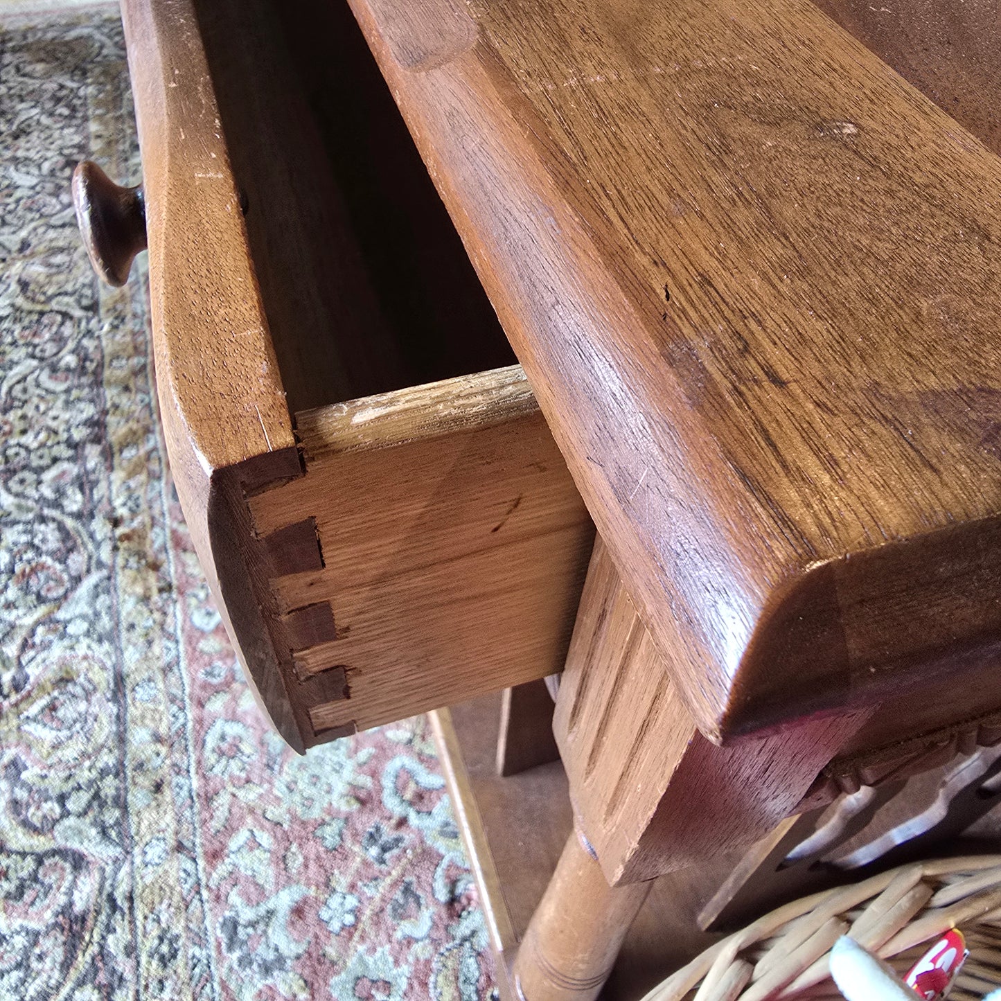 Antique Magazine Table