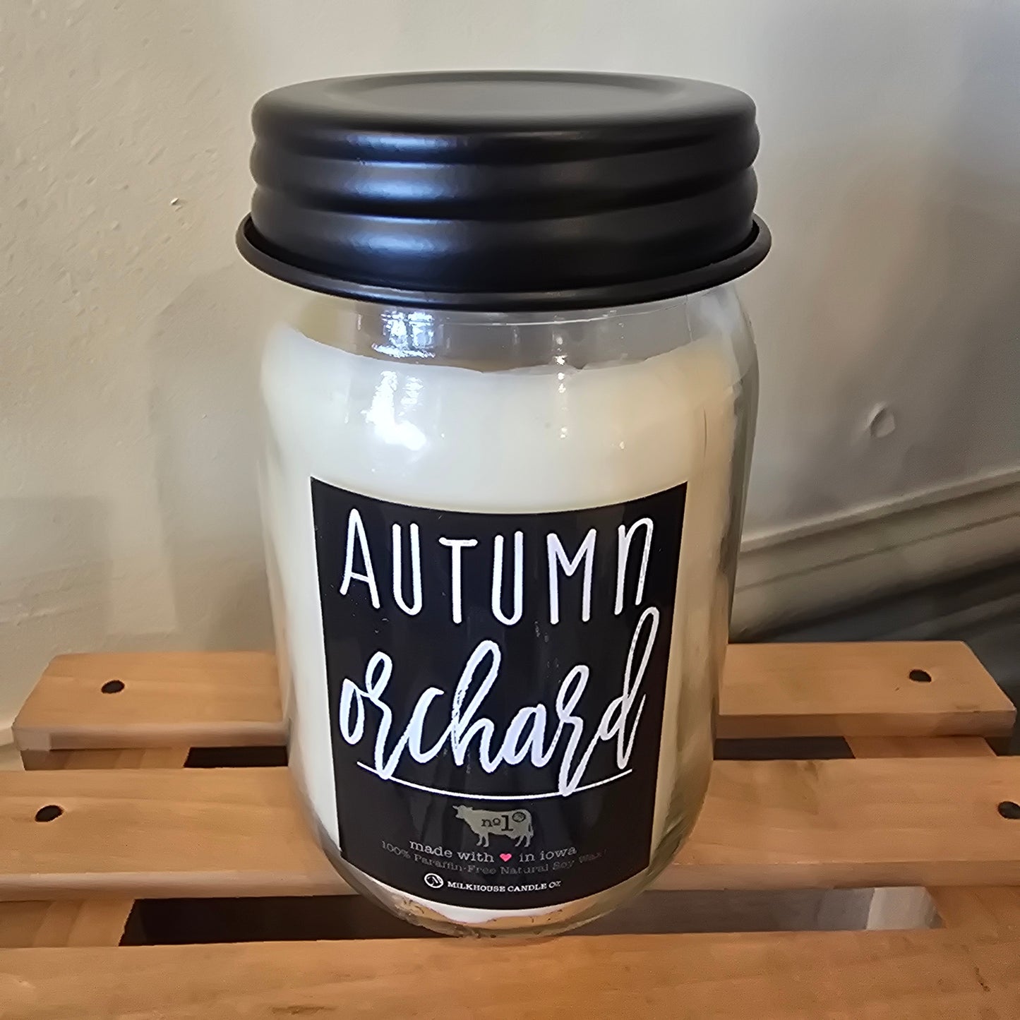 Autumn Orchard Mason Jar Candle