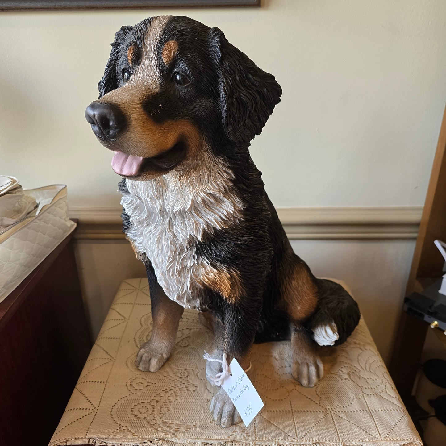 Bernese Mtn Dog Statue
