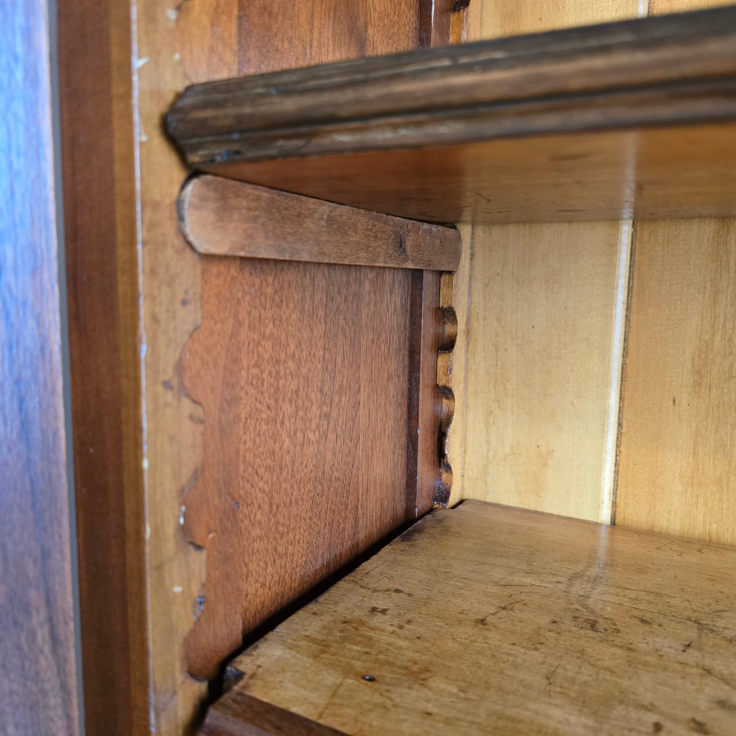 Antique Walnut Secretary Desk
