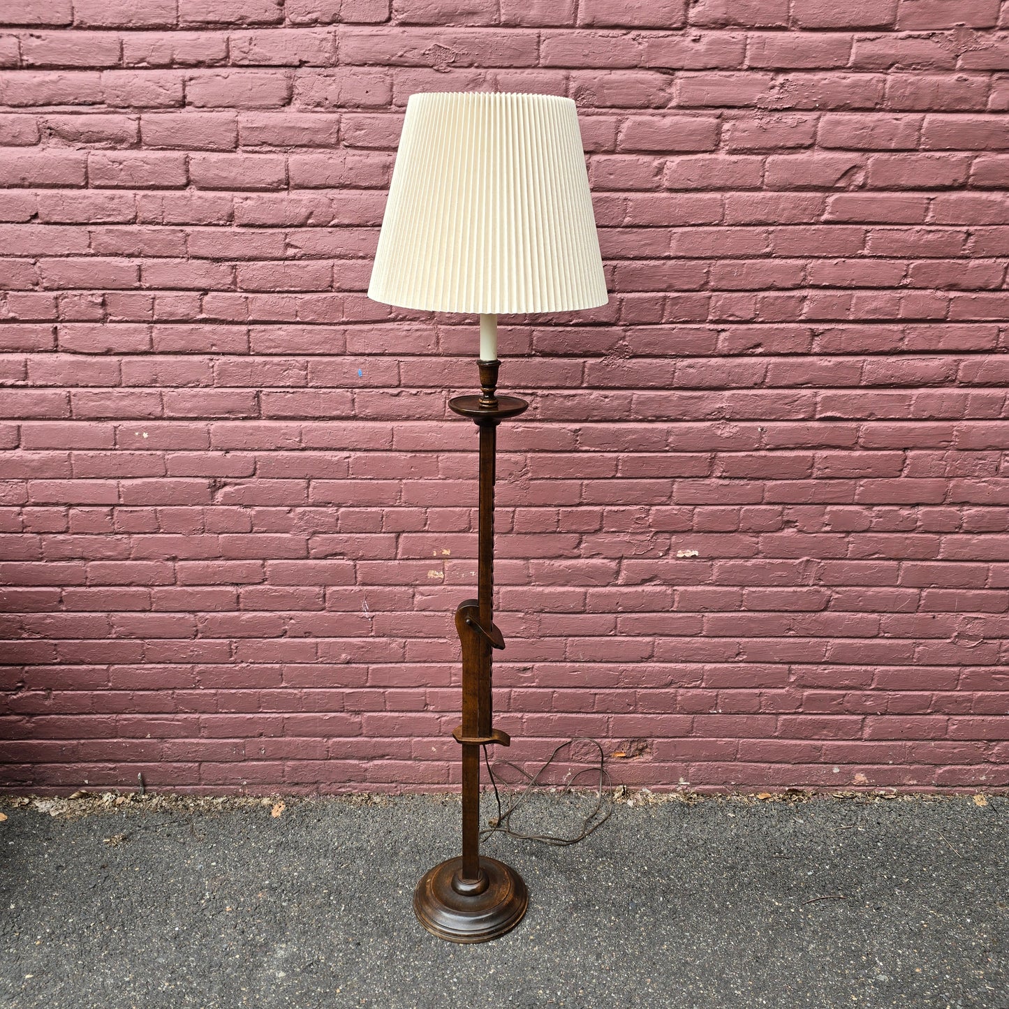 Wood Floor Lamp