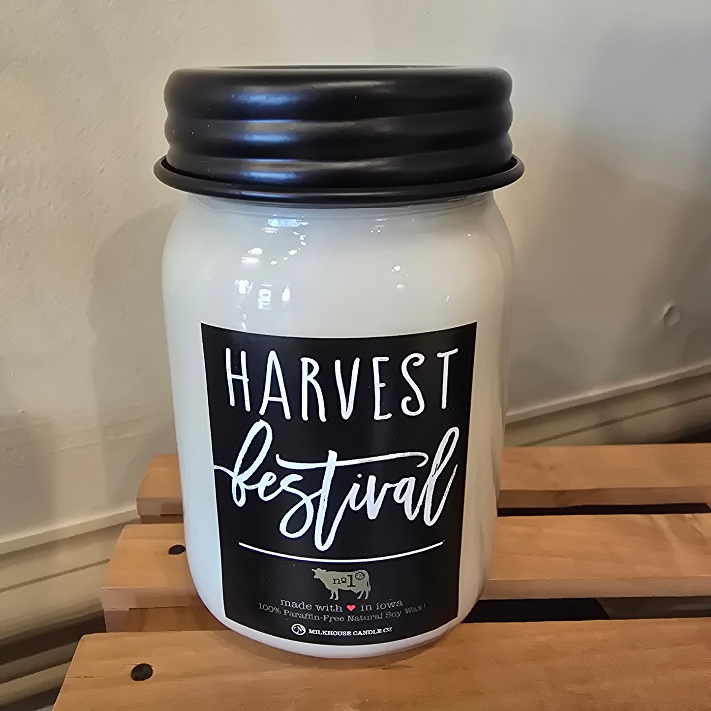 Harvest Festival Mason Jar Candle