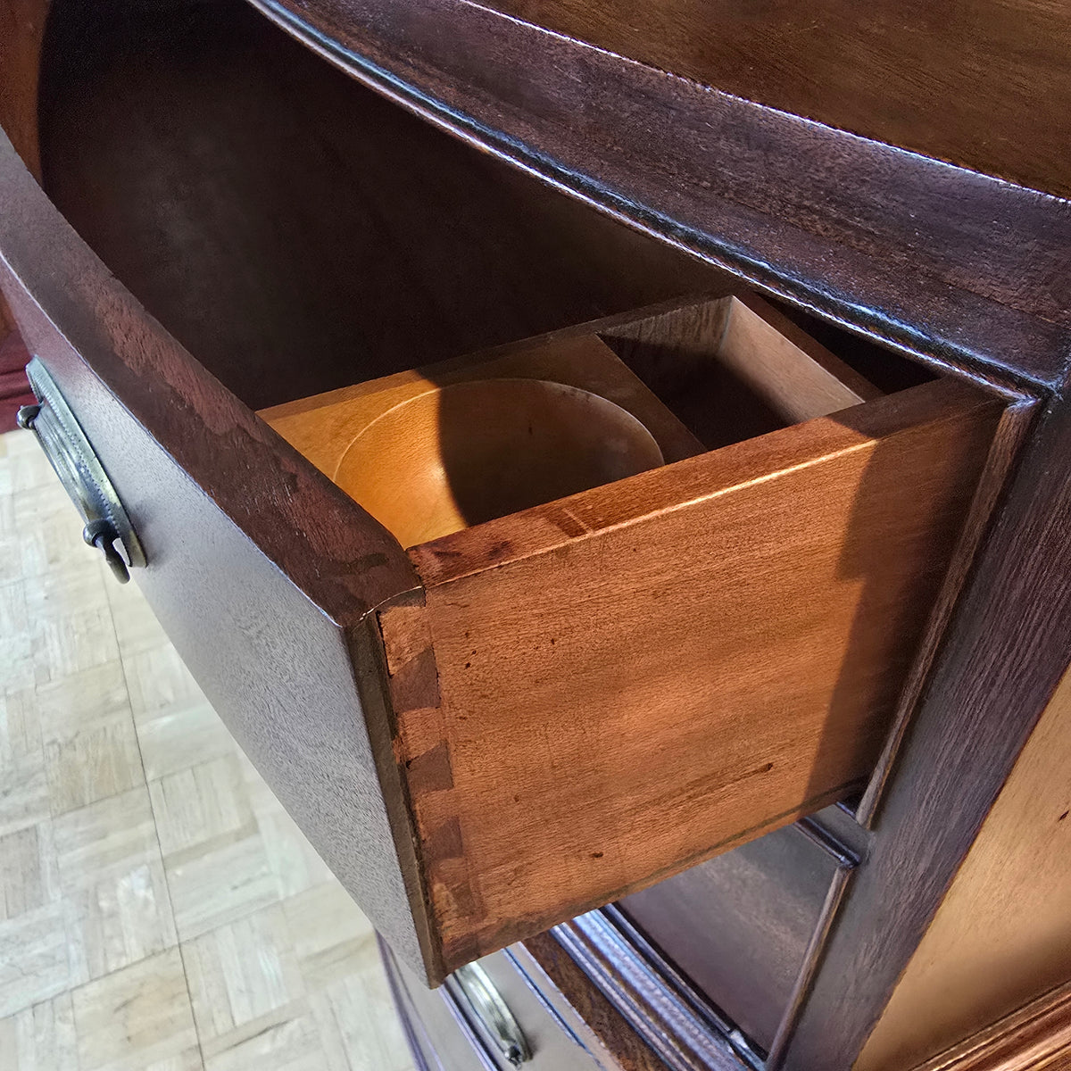 Bow Front Dresser