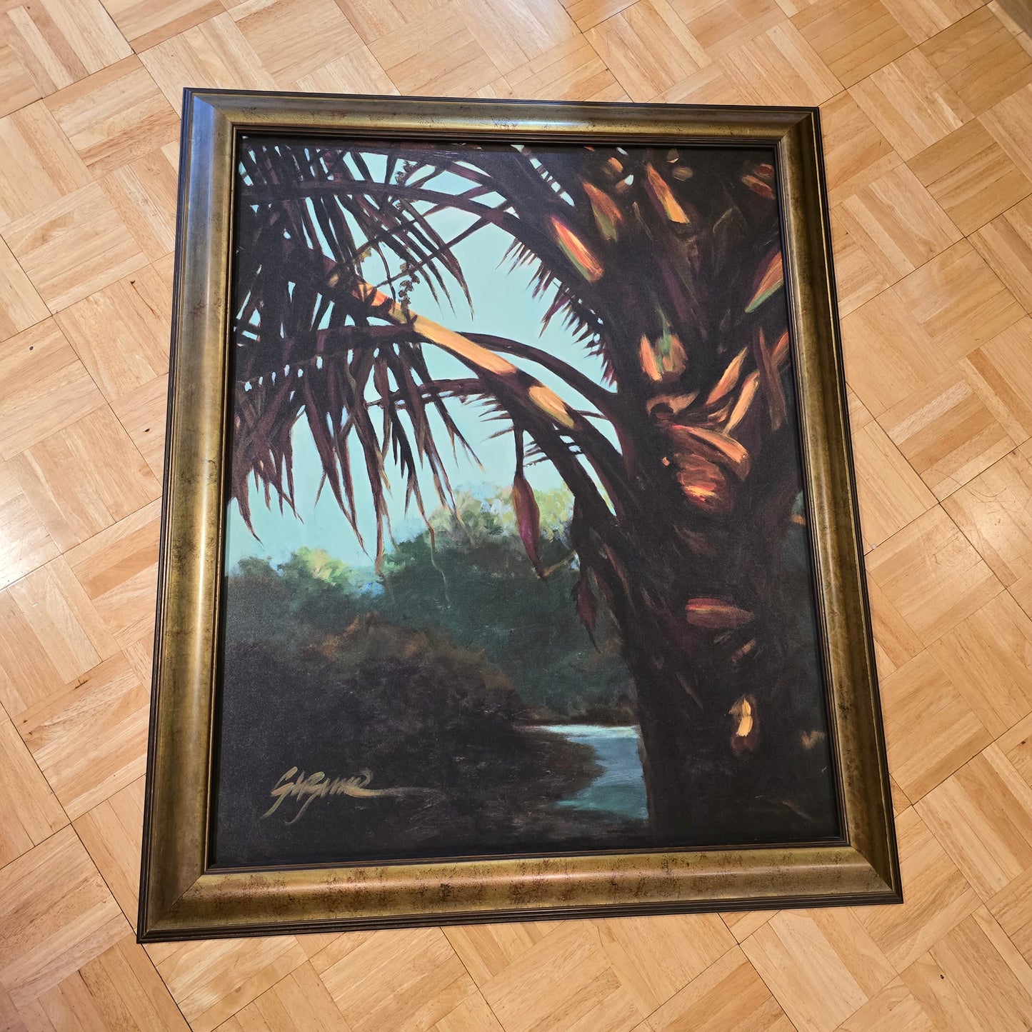 Dark Palm Art