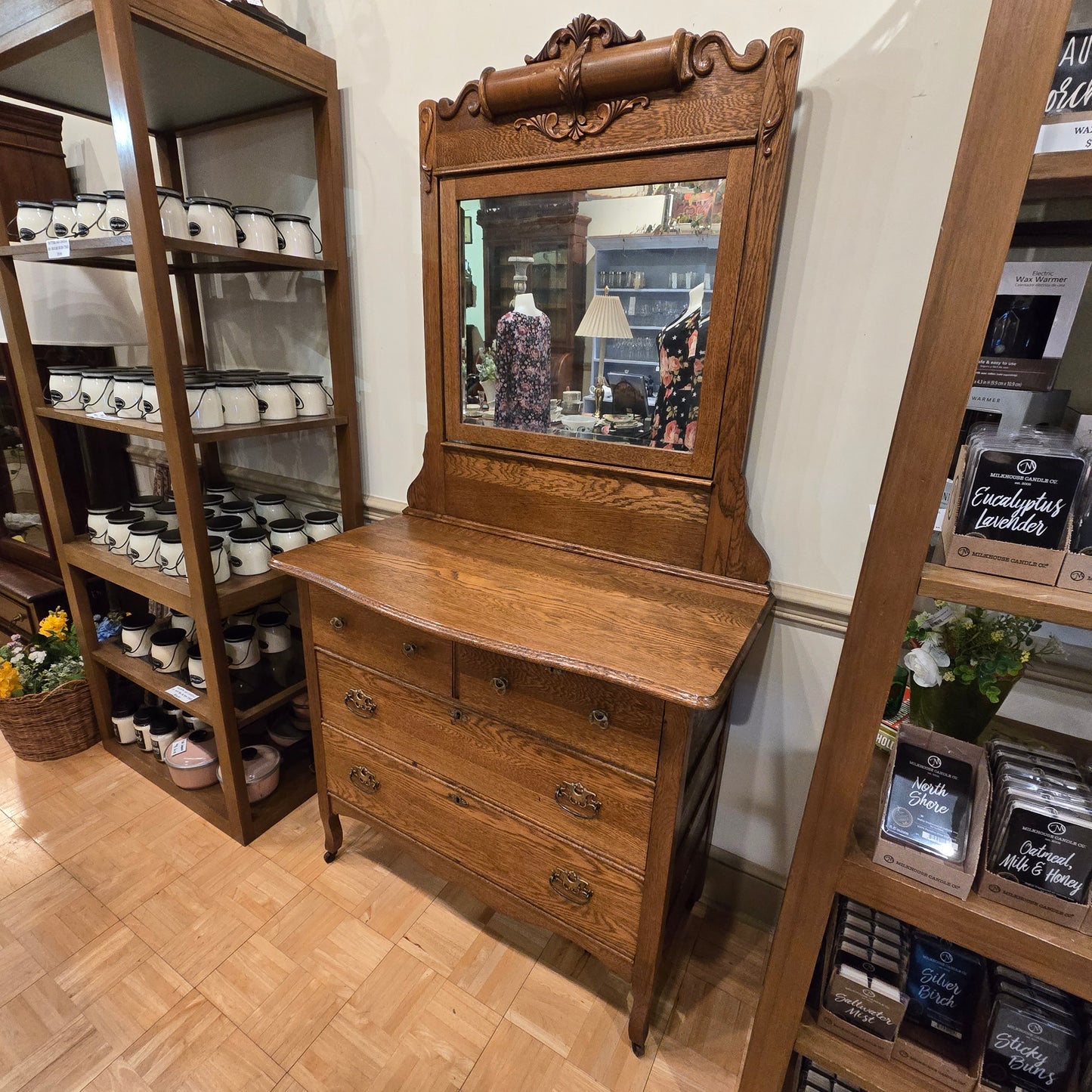 Antique Oak Dresser