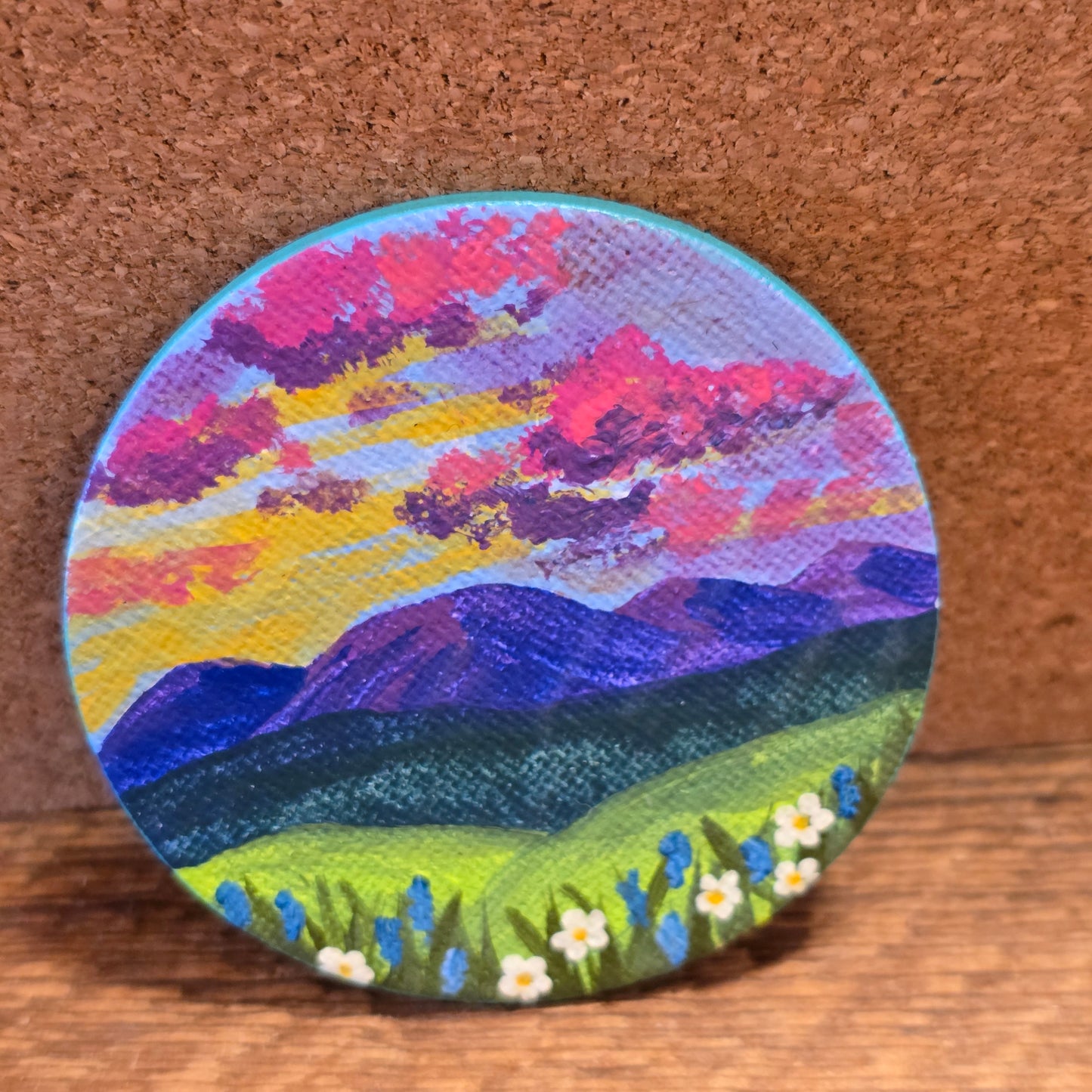 Mountain Scene Magnets