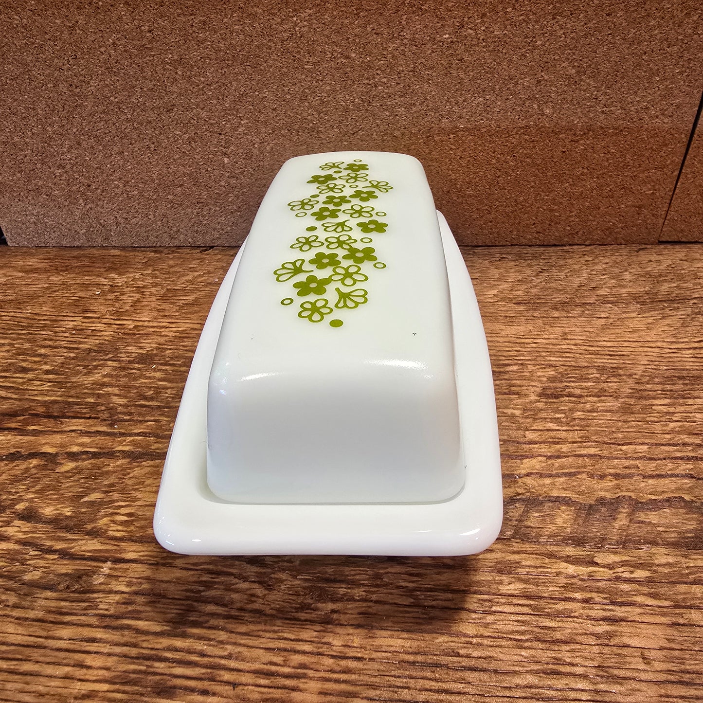 Pyrex Crazy Daisy Butter Dish