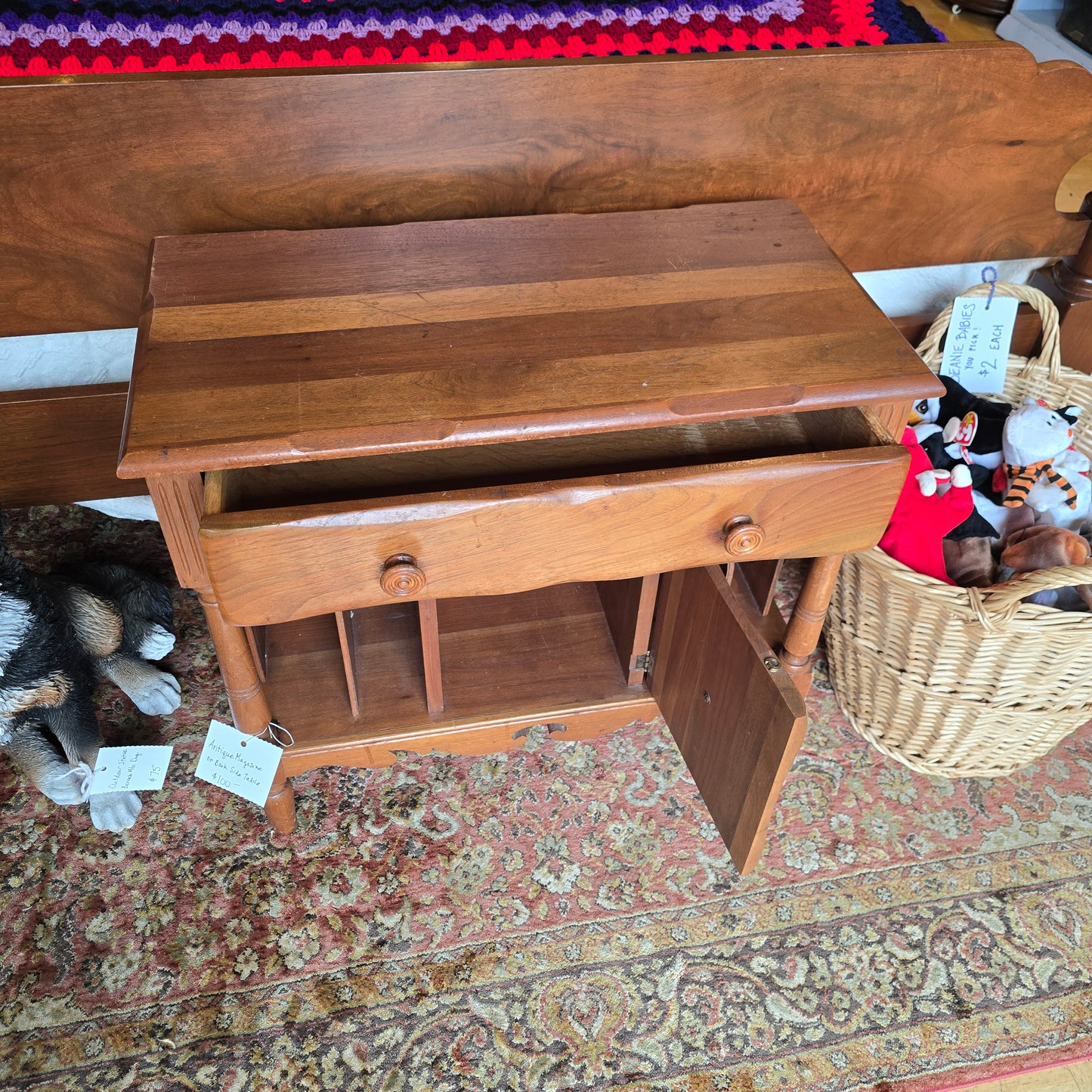 Antique Magazine Table