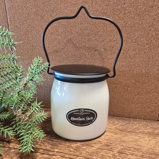 Mountain Rain Butter Jar Candle