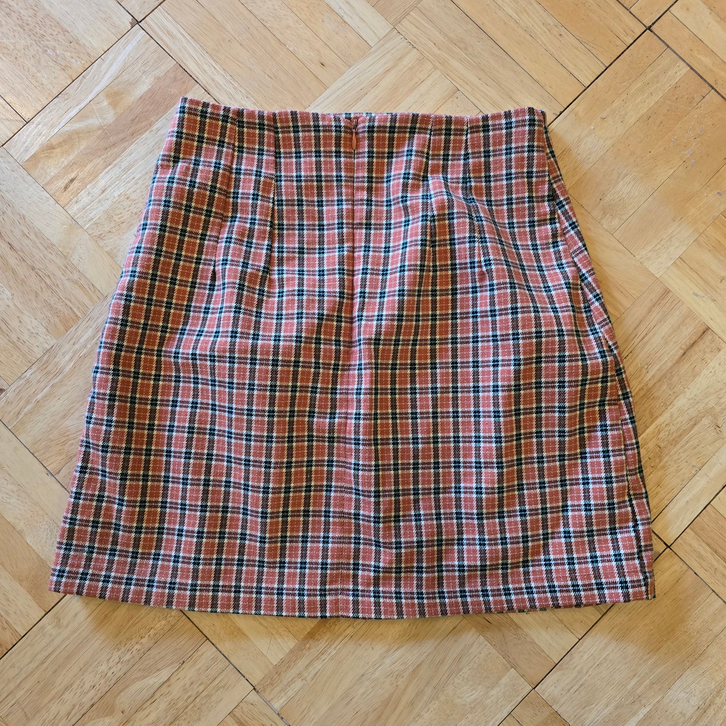 Plaid Mini Skirt