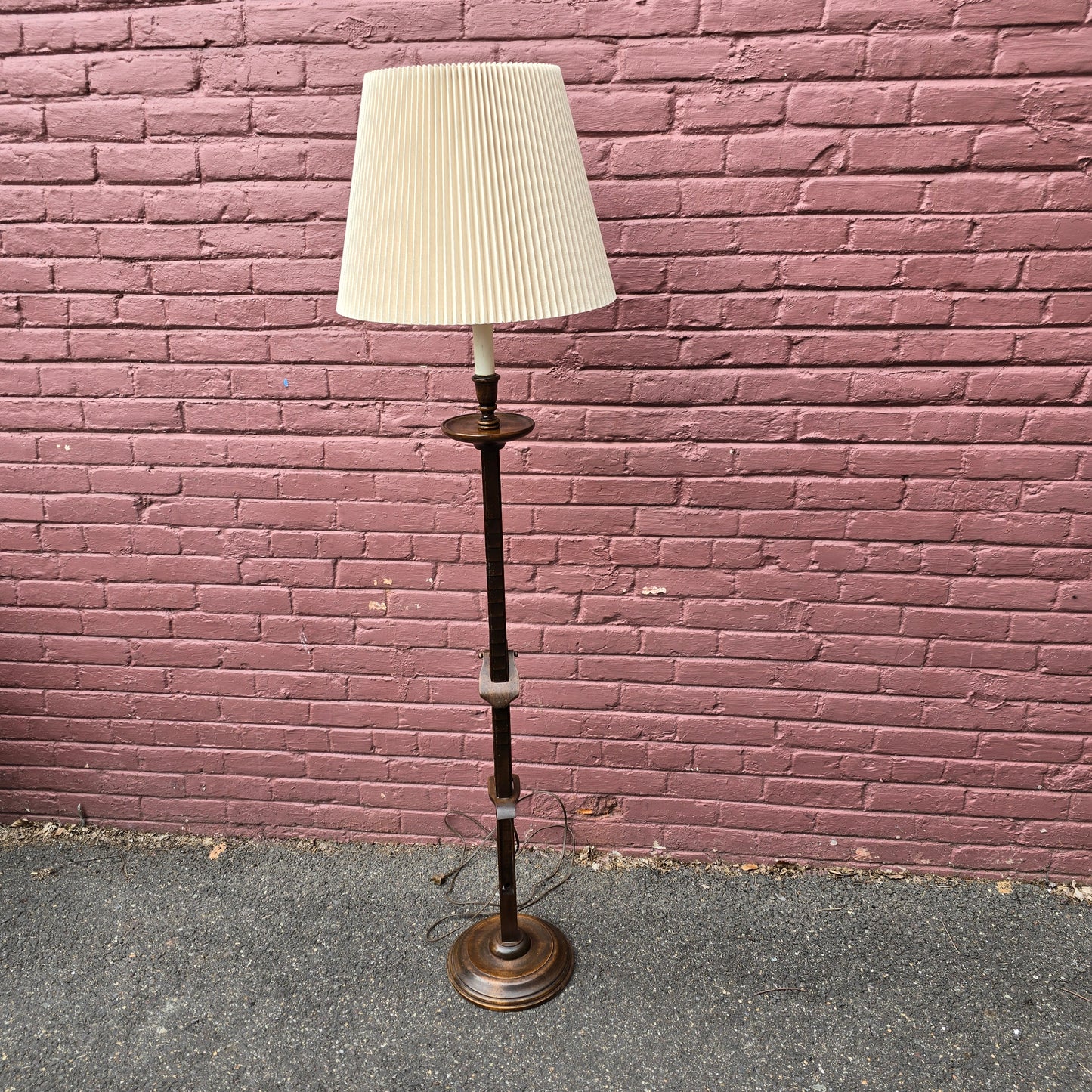 Wood Floor Lamp