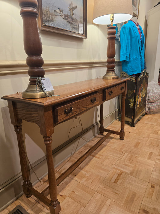 Oak Hall Table