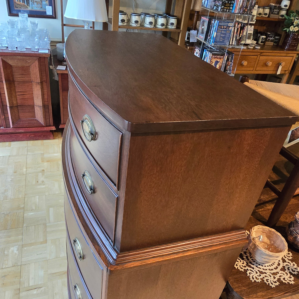 Bow Front Dresser