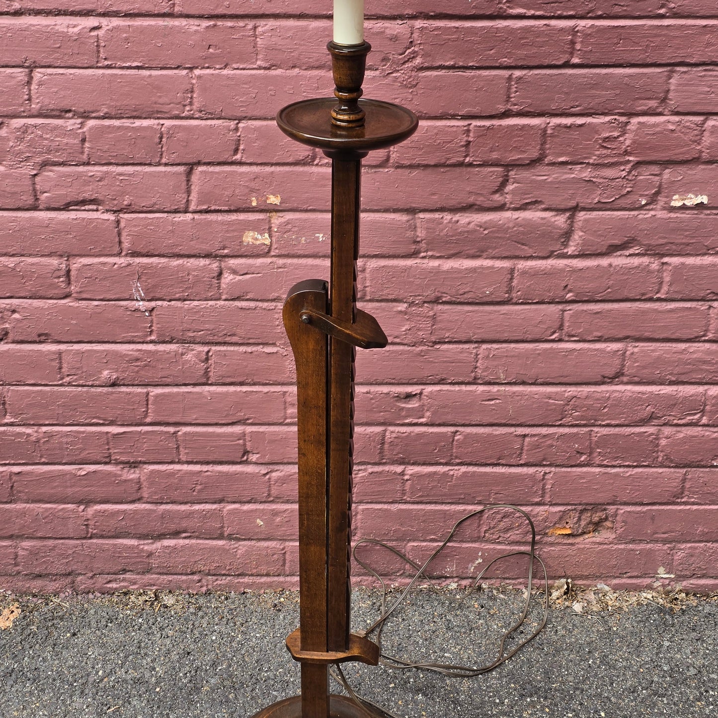 Wood Floor Lamp