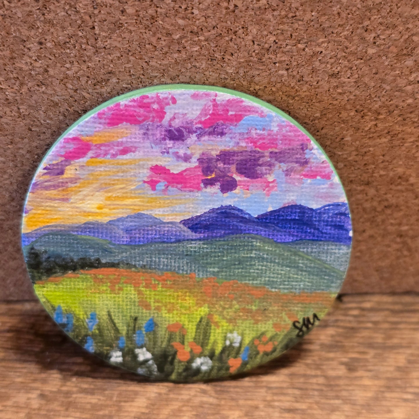 Mountain Scene Magnets