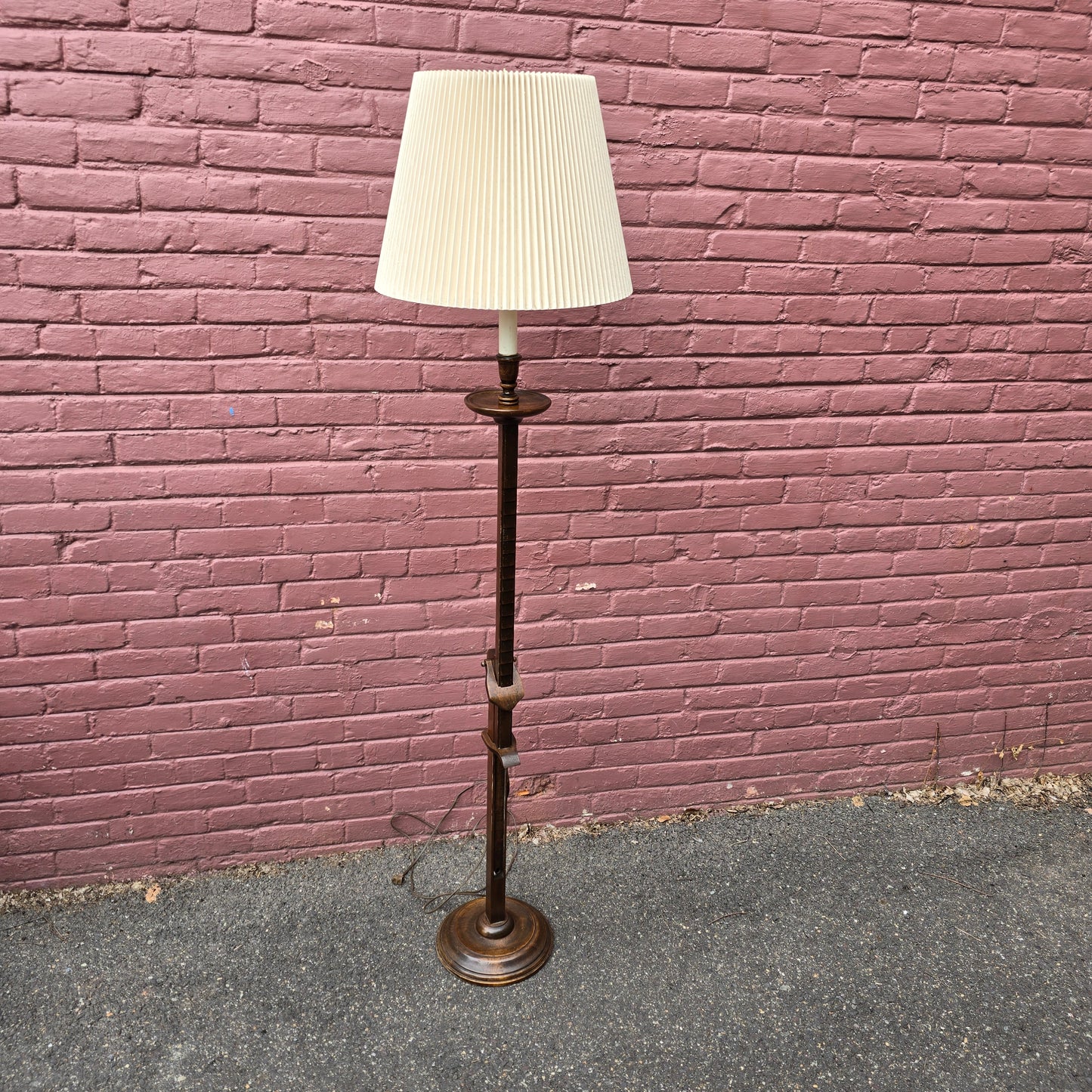 Wood Floor Lamp