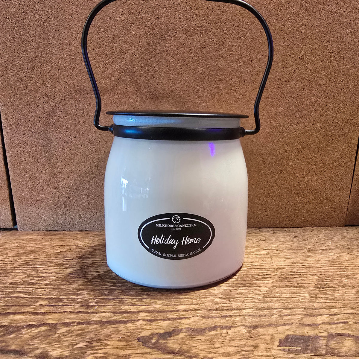 Holiday Home Butter Jar Candle