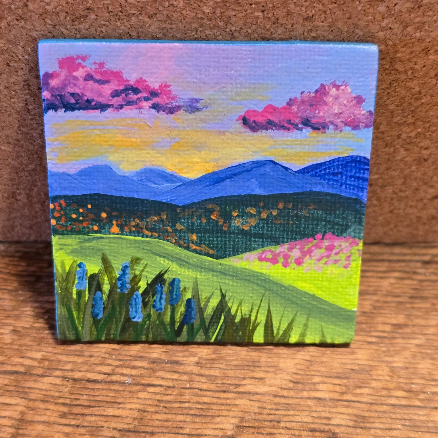 Mountain Scene Magnets