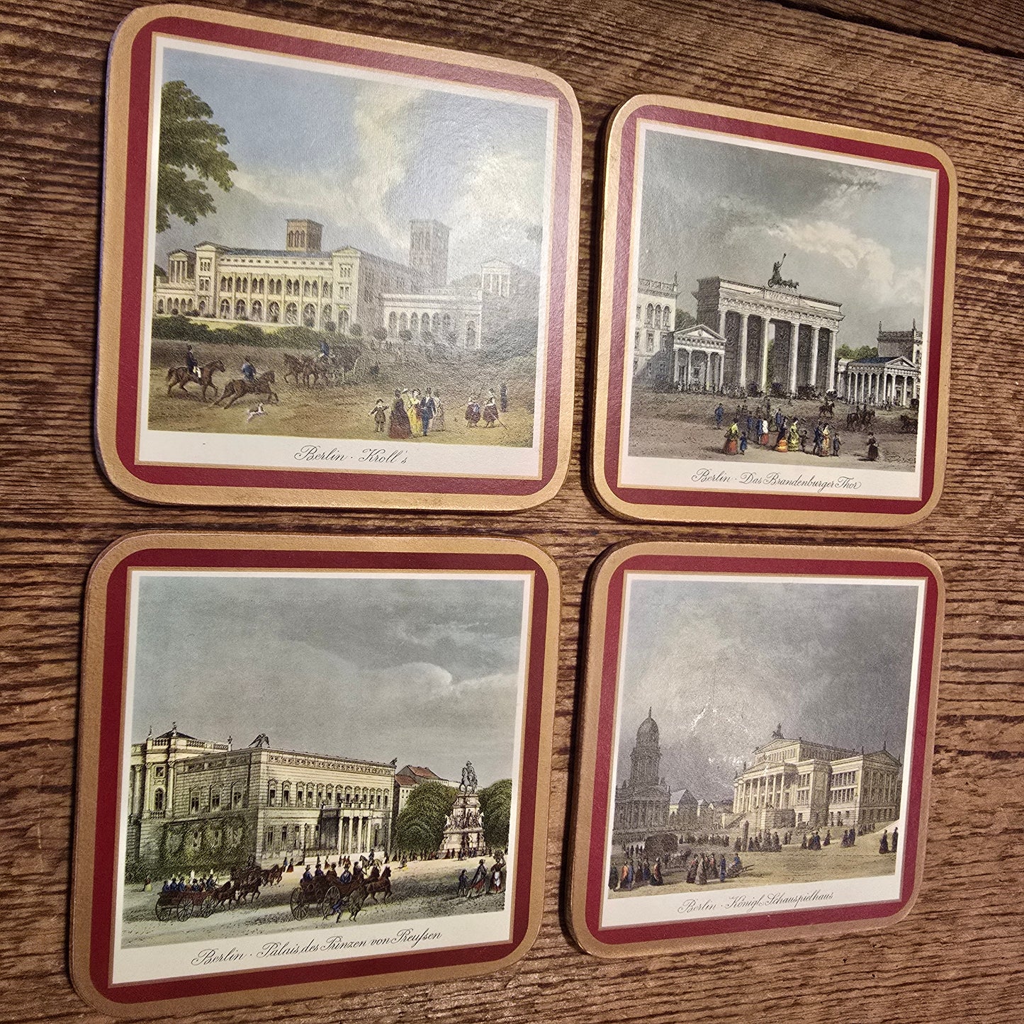 Pimpernel Coasters (Berlin Landmarks)