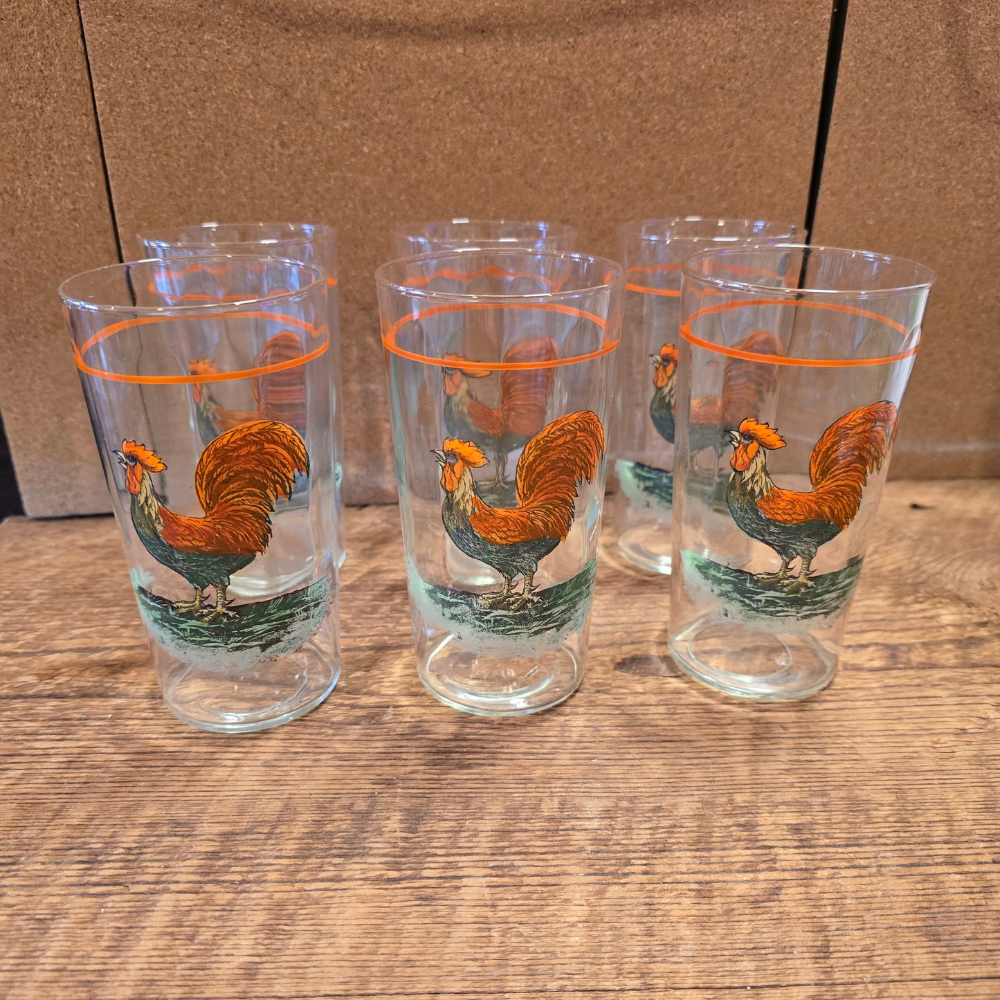 Rooster Glasses