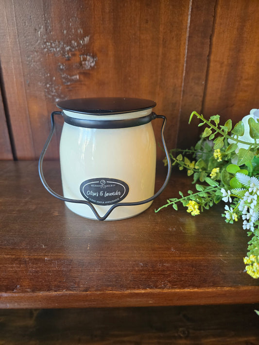 Citrus & Lavender Butter Jar Candle