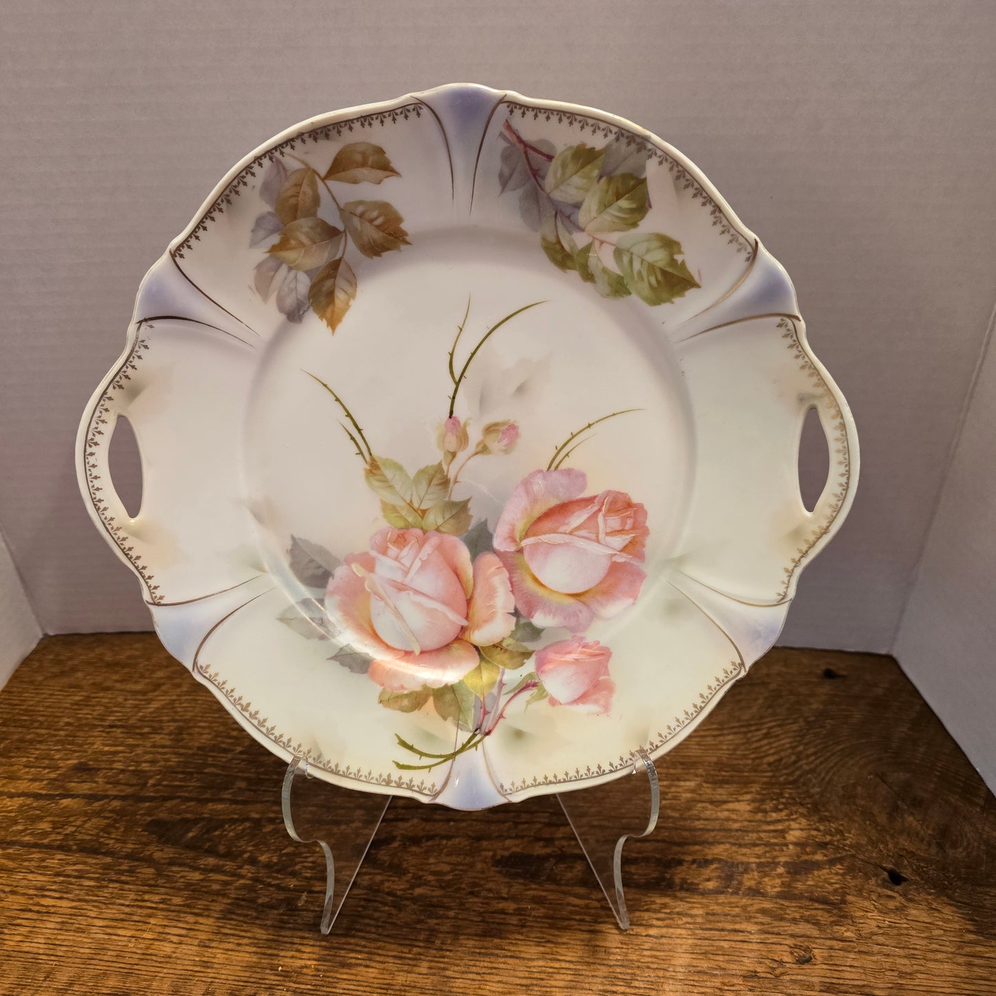 Hand Painted Serving Plate