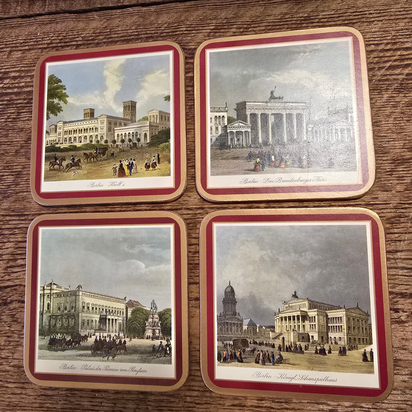 Pimpernel Coasters (Berlin Landmarks)