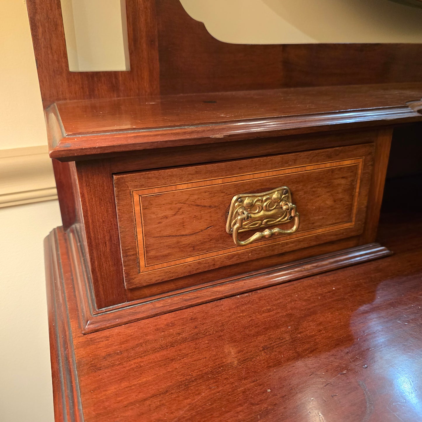 Antique Dresser with Mirror