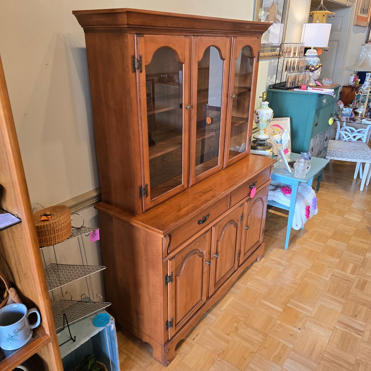 Two Piece China Hutch