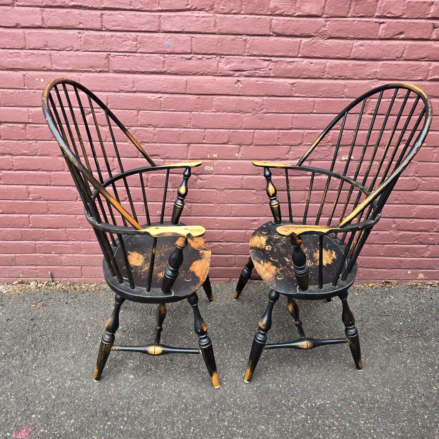 Pair Windsor Chairs