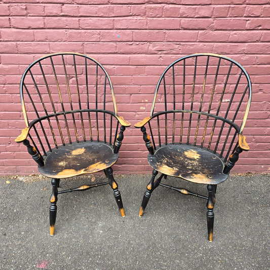 Pair Windsor Chairs