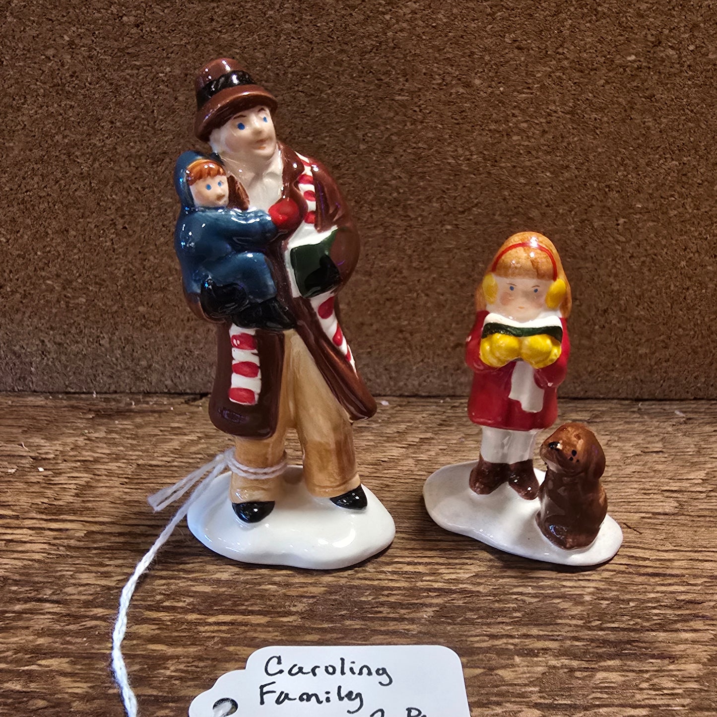 Village Caroling Family