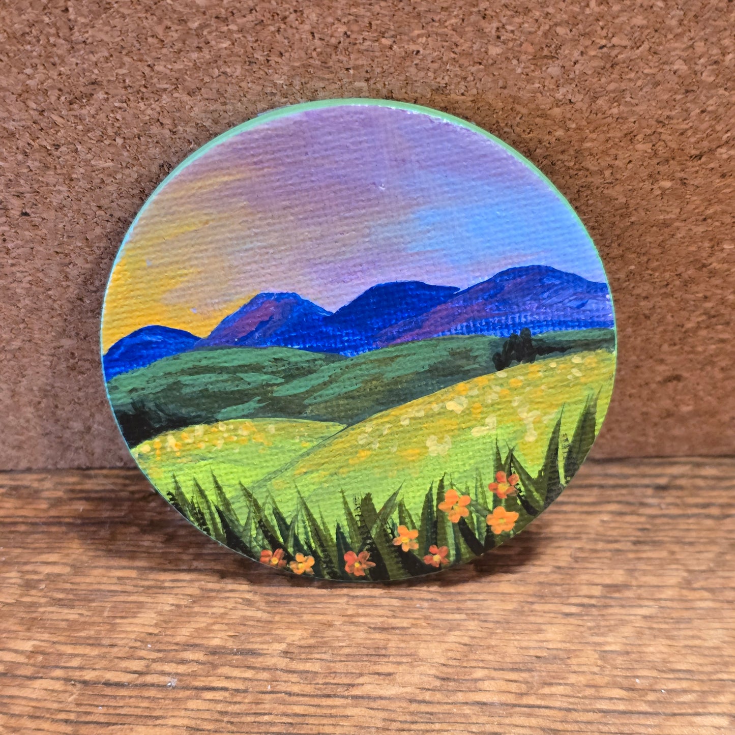 Mountain Scene Magnets