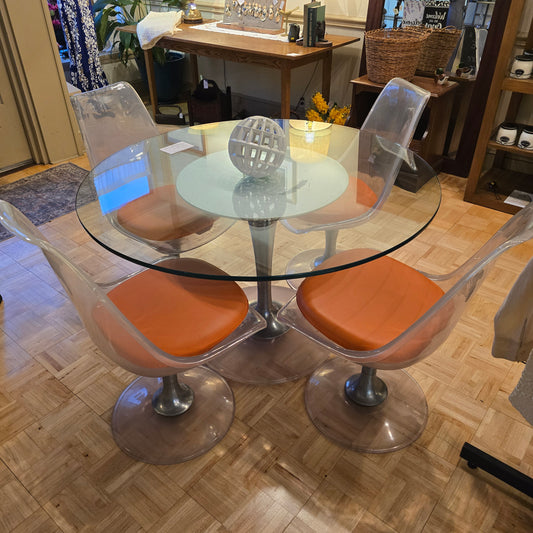 Chromcraft Tulip Table & Chairs