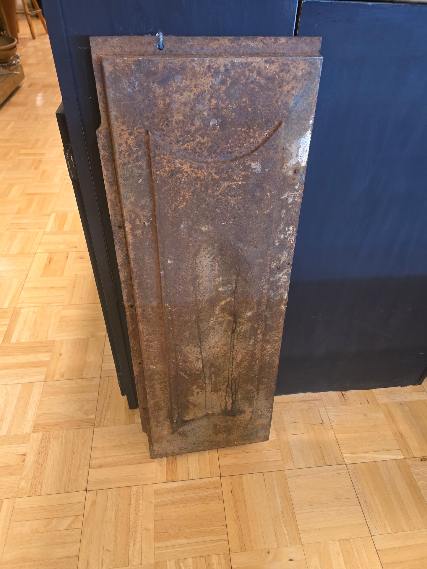 Cast Iron Fireplace Back Panel