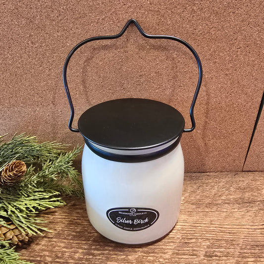 Silver Birch Butter Jar Candle