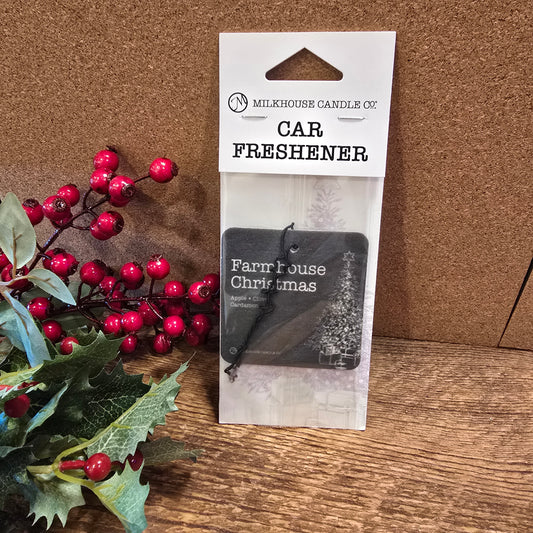 Farmhouse Christmas Car Freshener