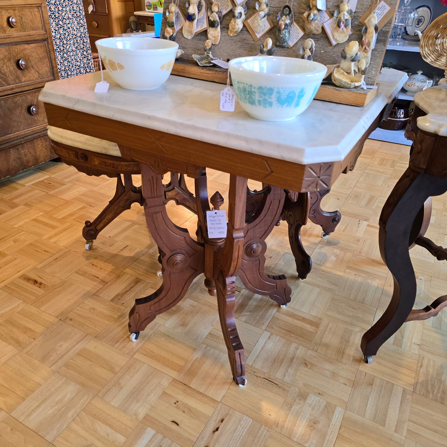 Marble Top Table #72