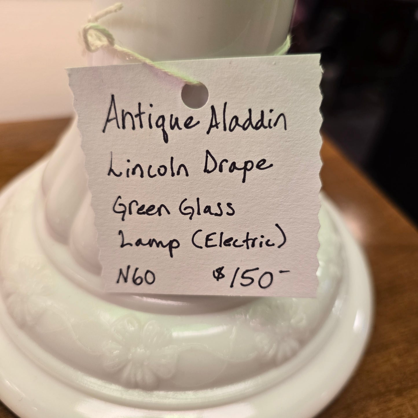 Antique Glass Lamp