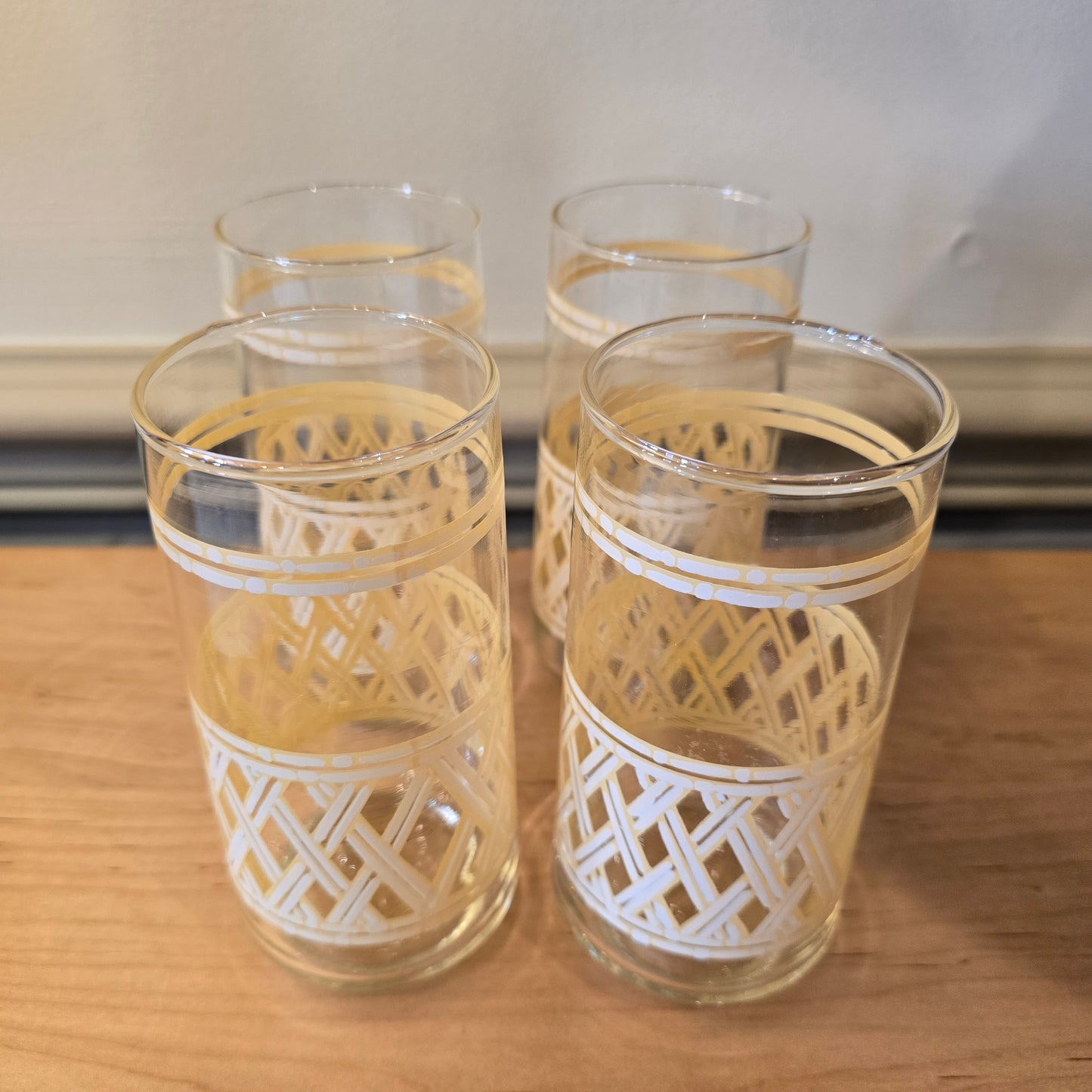 Basketweave Glasses