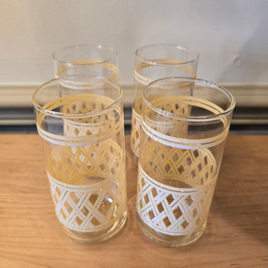 Basketweave Glasses